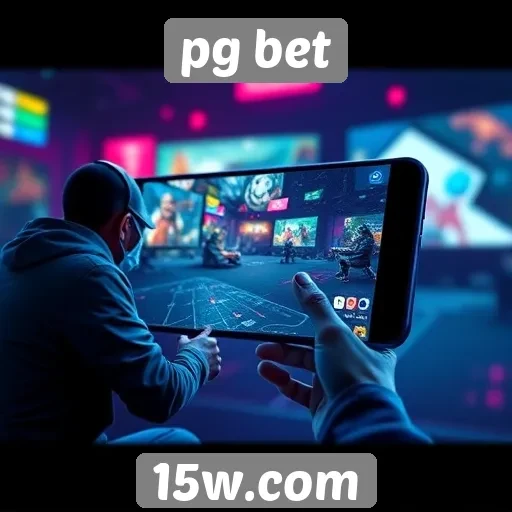 Mobile gaming no pg bet e sua evolução